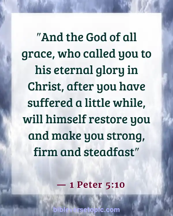 Bible Verses About The Devil Stealing Your Joy (1 Peter 5:10)