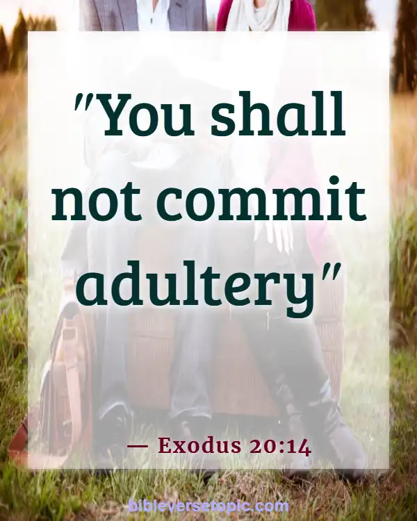 Consequences Of Sleeping With Another Man's Wife Bible Verse (Exodus 20:14)