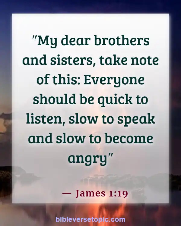 Bible Verses About Wife Submitting To Husband (James 1:19)