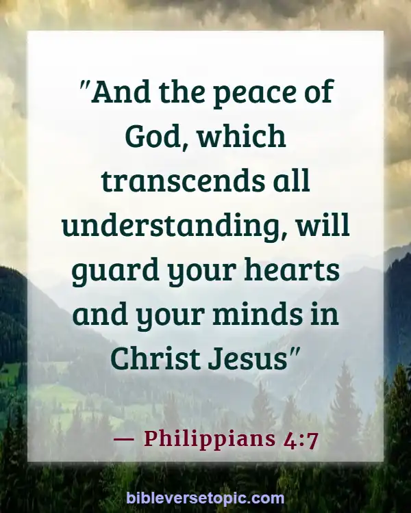 Bible Verses About Overthinking And Anxiety (Philippians 4:7)