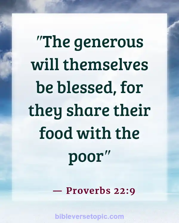 Bible Verses About Saving Money (Proverbs 22:9)
