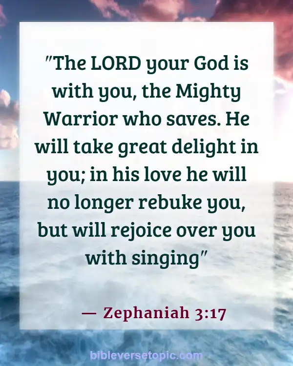 Bible Verses About God’s Love Never Failing (Zephaniah 3:17)